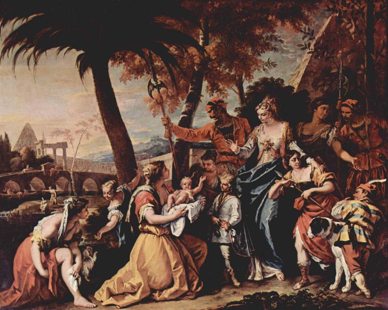 Sebastiano Ricci Die Rettung des Mosesknaben